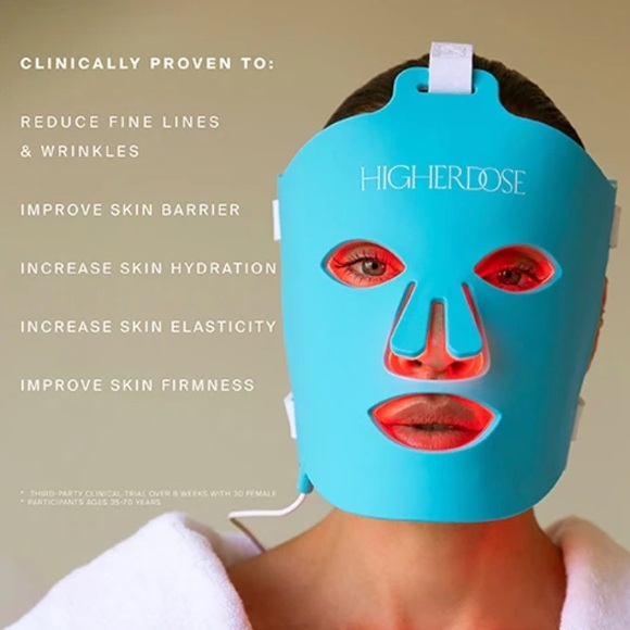 HigherDOSE Red Light Face Mask - Picture 2 of 2